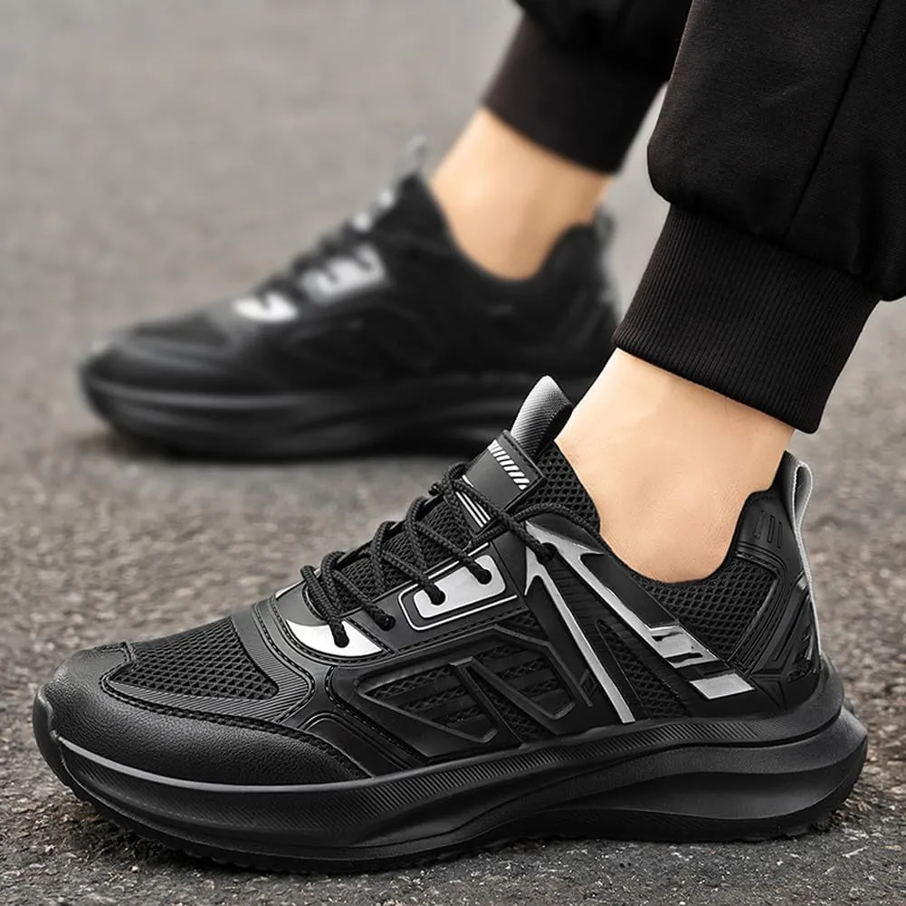 Breathable Mesh Casual Chunky Sneakers Lightweight Road Running Jogging Walking Shoes