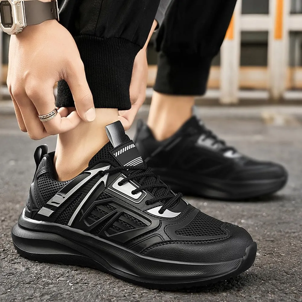 Breathable Mesh Casual Chunky Sneakers Lightweight Road Running Jogging Walking Shoes