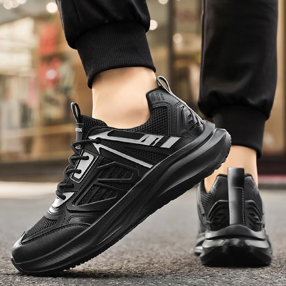 Breathable Mesh Casual Chunky Sneakers Lightweight Road Running Jogging Walking Shoes