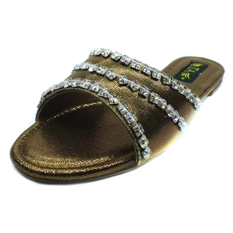 Brown Coper Slipper