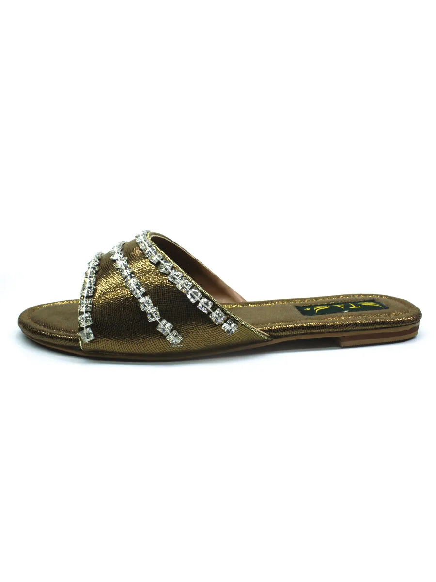 Brown Coper Slipper