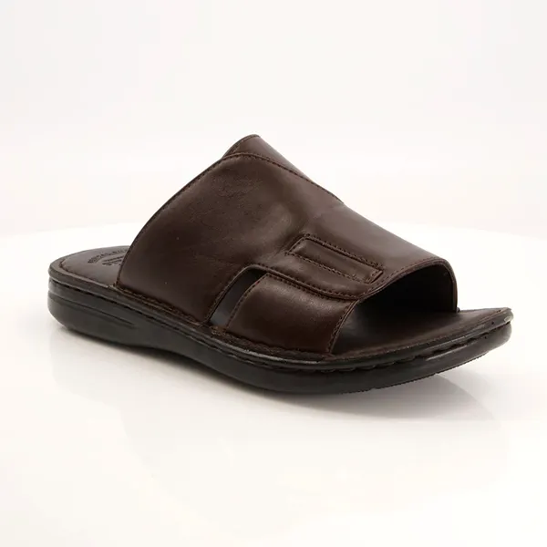Brown medicated slippers
