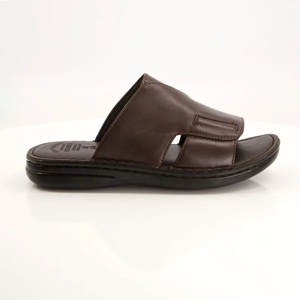 Brown medicated slippers