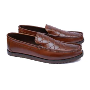 Brown Vibram Cherry Loafer