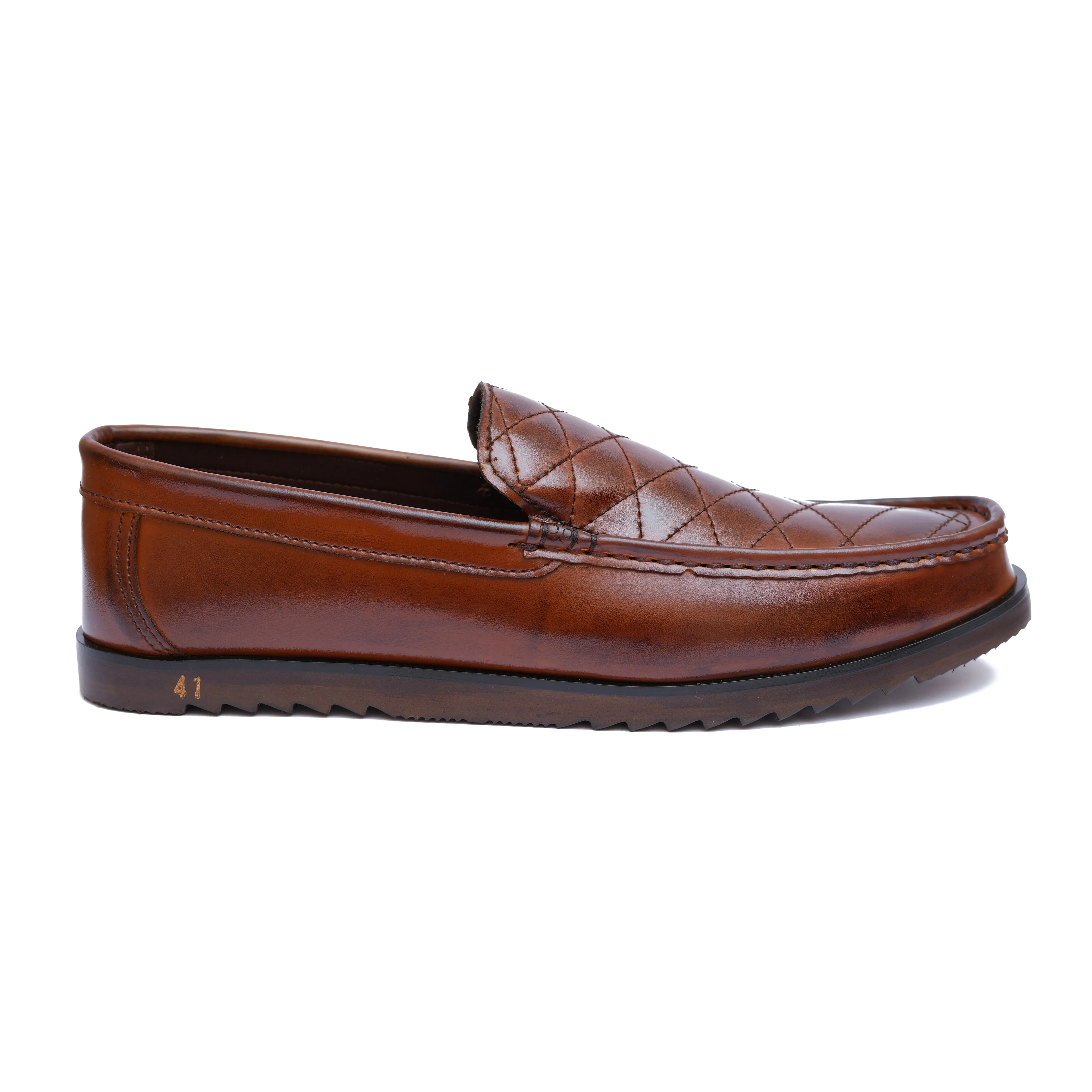 Brown Vibram Cherry Loafer