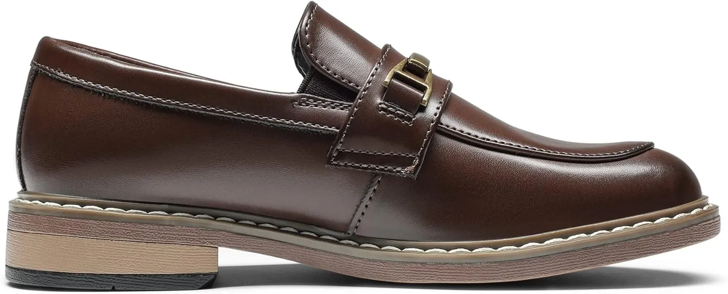 Bruno Marc Boys Dress Slip-on Penny Loafer(Toddler/Little Kid/Big Kid)