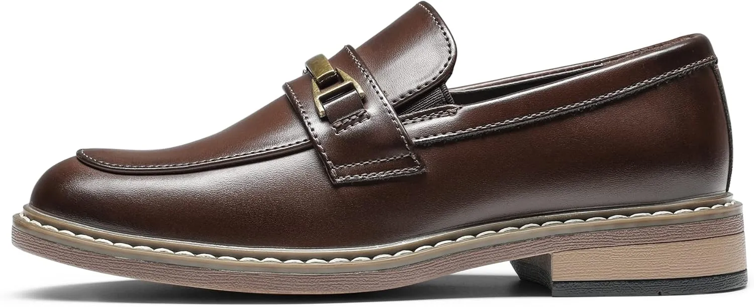 Bruno Marc Boys Dress Slip-on Penny Loafer(Toddler/Little Kid/Big Kid)