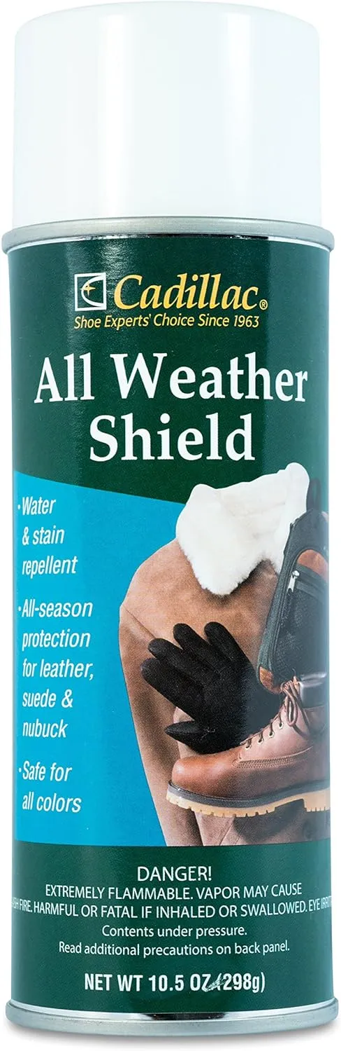 Cadillac All Weather Shield - Leather and Fabric Protector Spray 10.5 oz