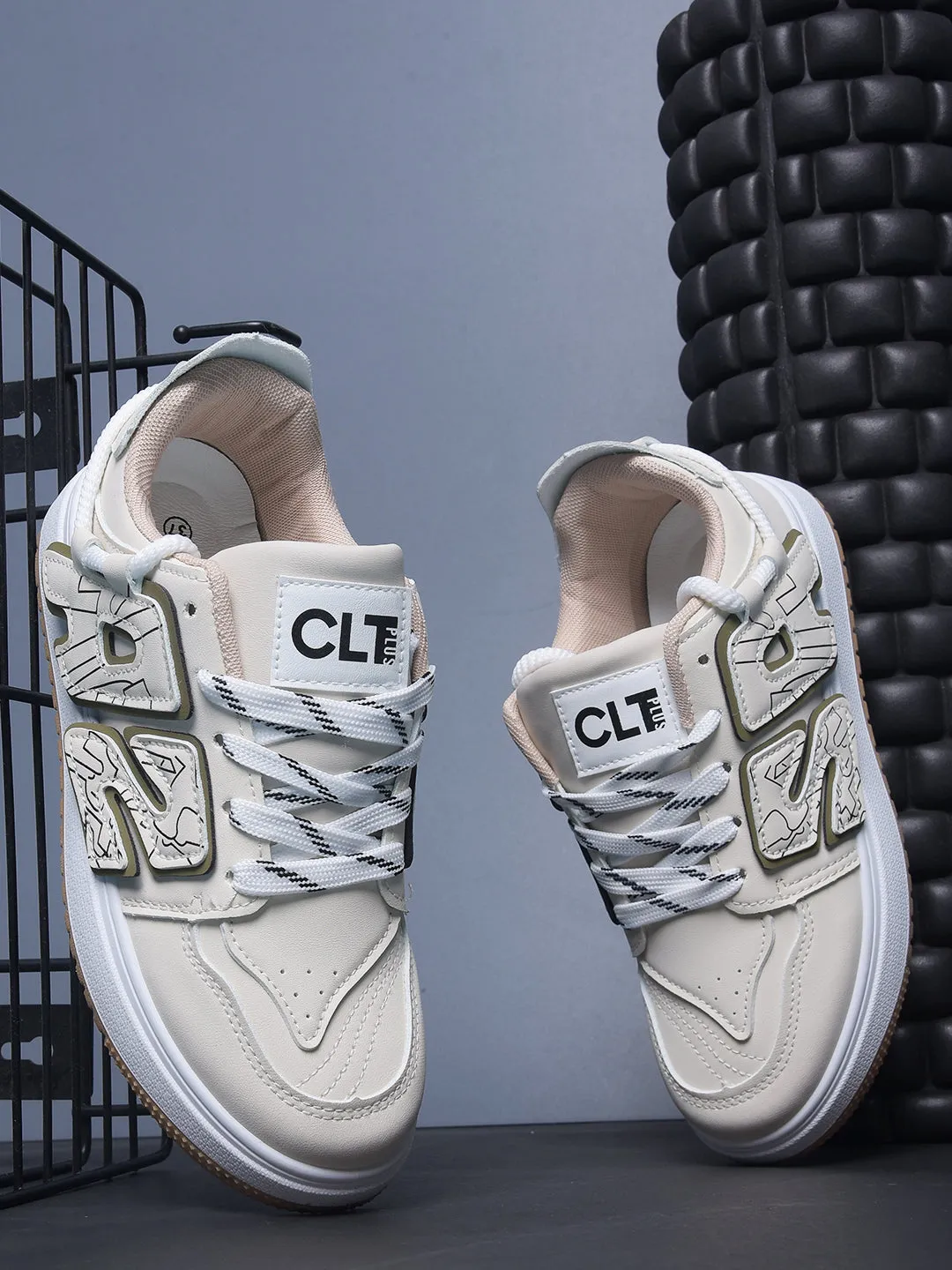 Calcetto Lightweight Casual Women'S Sneakers Shoes LDS-036 Beige