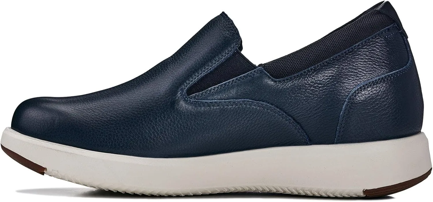 CALTO Men's Invisible Height Increasing Elevator Loafers - Dark Slate Blue Lightweight Slip-on Casual Loafers - 2.8 Inches Taller - J1421 - Size 6 D(M) US