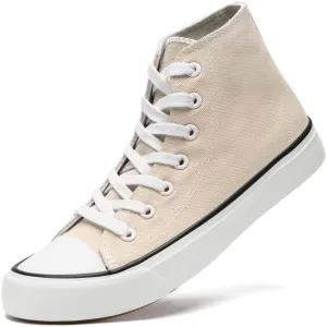 Canvas High Top Sneakers for Women Men Classic Lace Up Canvas Shoes Womens Mens Fashion High Top Sneakers Casual Tennis Walking Shoes