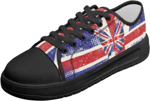 Canvas Shoes for Women Platform Sneakers Slip on Lace-up Walking Flats Outdoor Lightweight Tennis Shoe