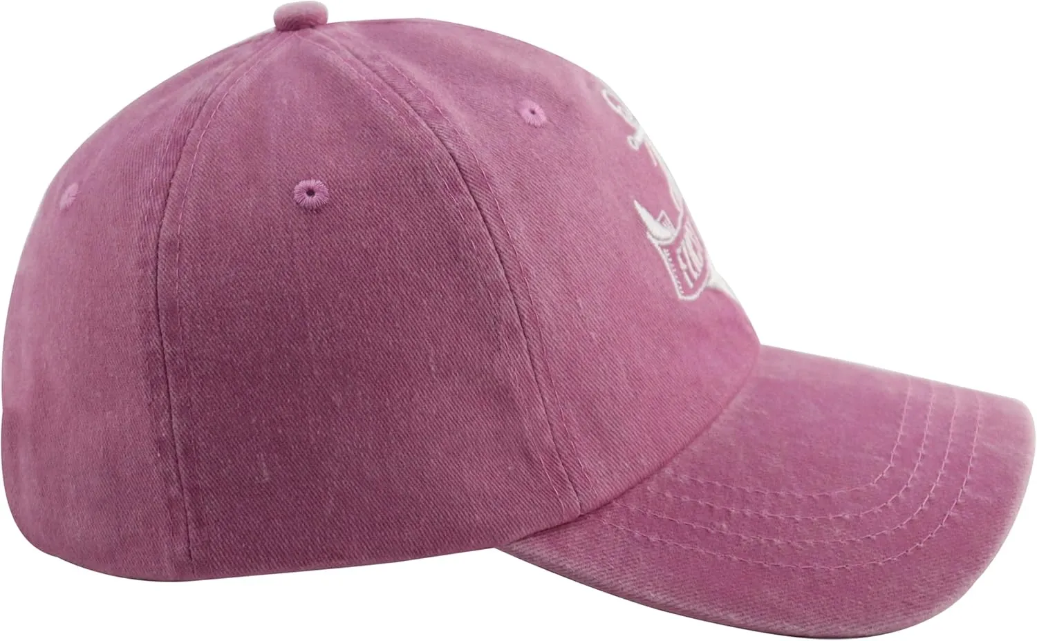Captain and First Mate Hats for Men Women, Set of 2 Matching Boating Baseball Caps