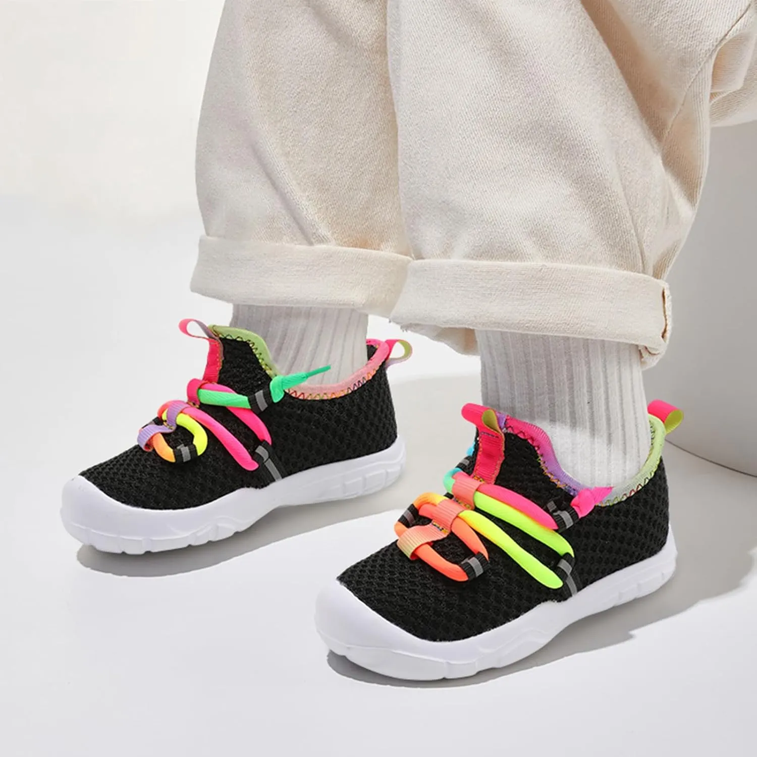 Centipede Demon Toddler Shoes Boys Girls Barefoot Shoes Kids Breathable Walking Running Shoe Slip on Sneakers Lightweight Outdoor Athletic Tennis Shoe