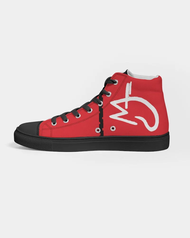 Cheeto black Men's Hightop Canvas Shoe - Black