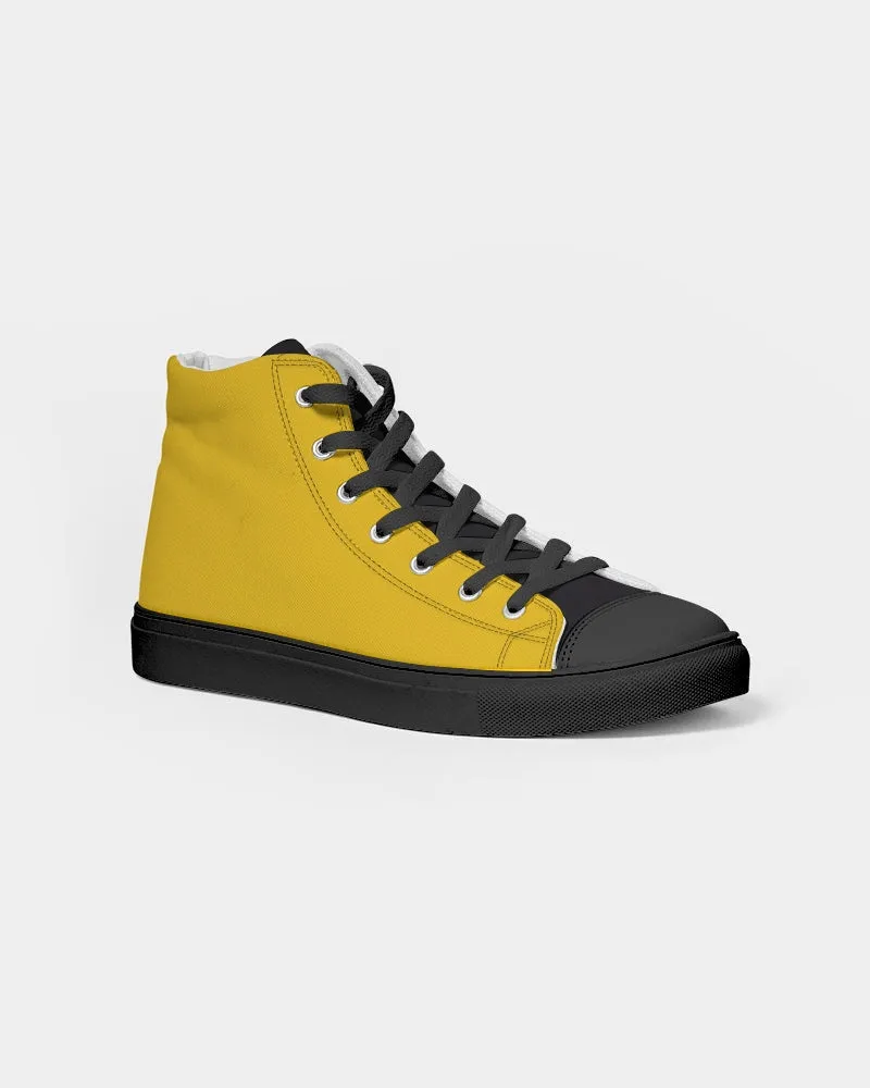 Cheeto black Men's Hightop Canvas Shoe - Black