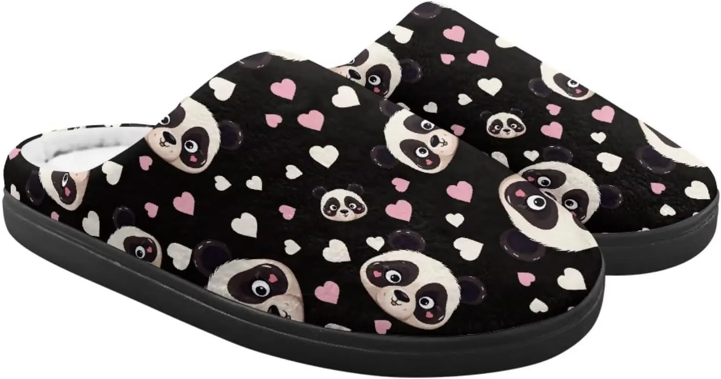 Child Plush Slip on House Slipper Plush Cozy Warm Slippers for Boys Girls