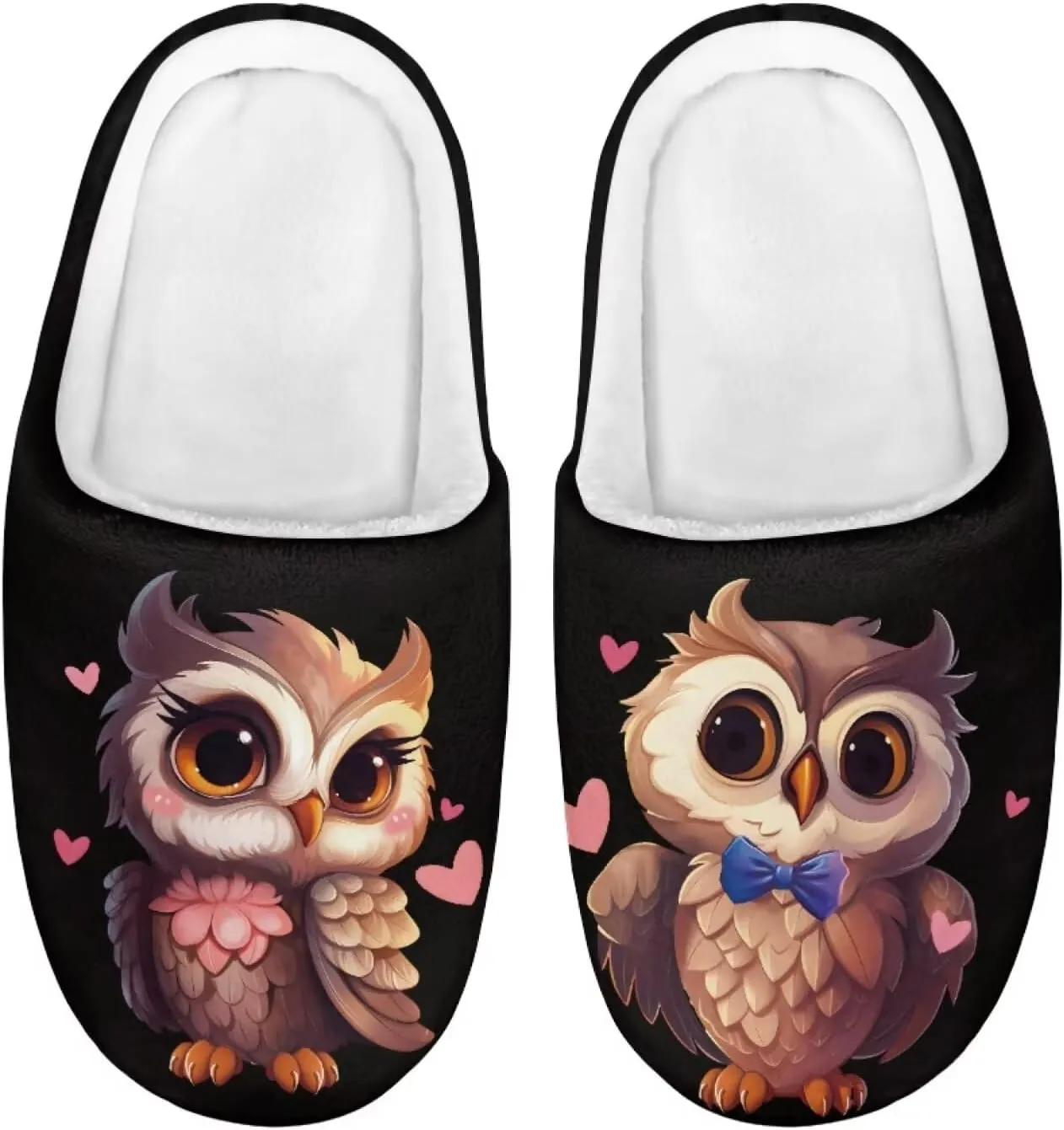 Child Plush Slip on House Slipper Plush Cozy Warm Slippers for Boys Girls