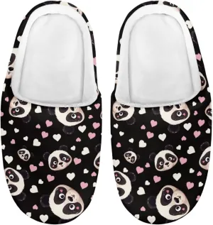 Child Plush Slip on House Slipper Plush Cozy Warm Slippers for Boys Girls