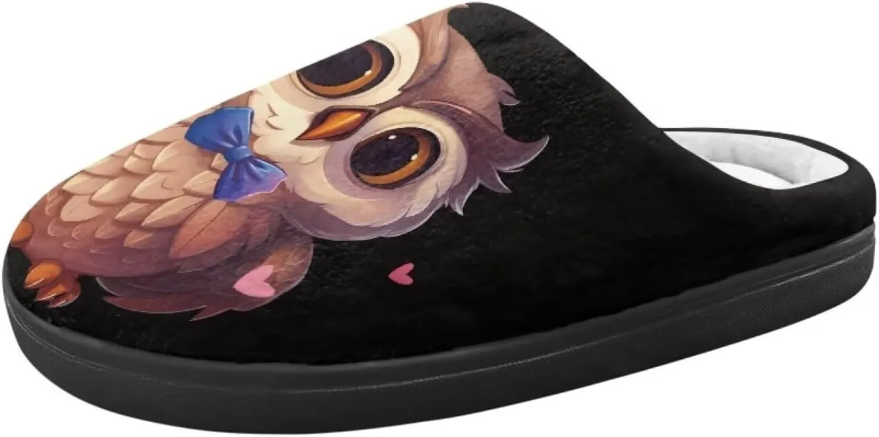 Child Plush Slip on House Slipper Plush Cozy Warm Slippers for Boys Girls