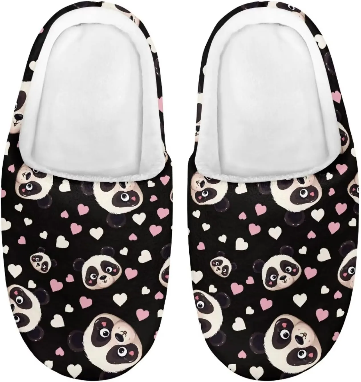 Child Plush Slip on House Slipper Plush Cozy Warm Slippers for Boys Girls