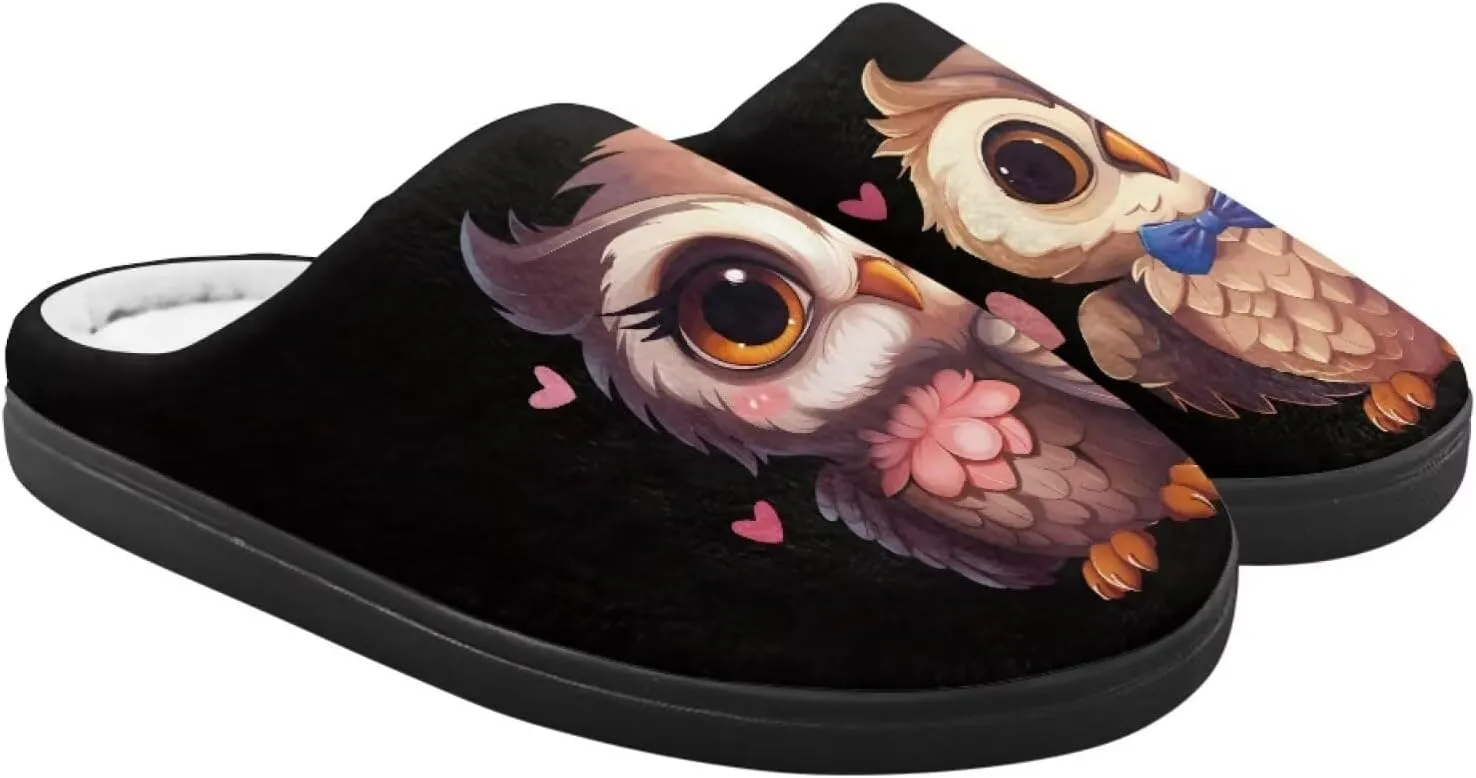 Child Plush Slip on House Slipper Plush Cozy Warm Slippers for Boys Girls