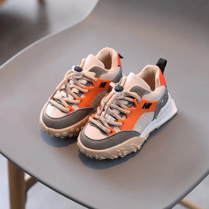 Children Spring Autumn Breathable Comfortable Running Shoes