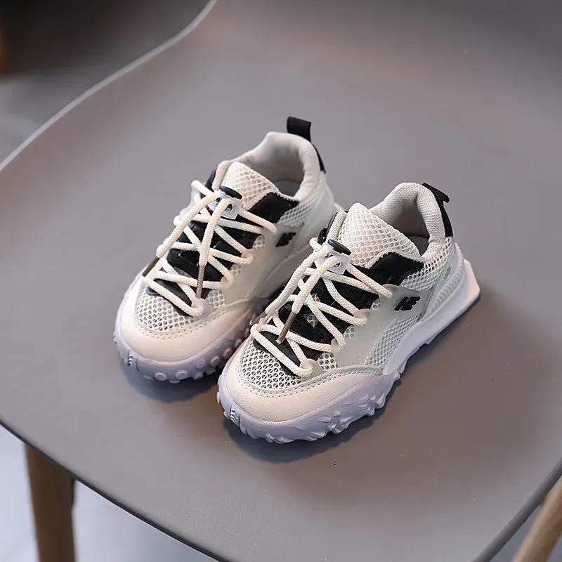 Children Spring Autumn Breathable Comfortable Running Shoes