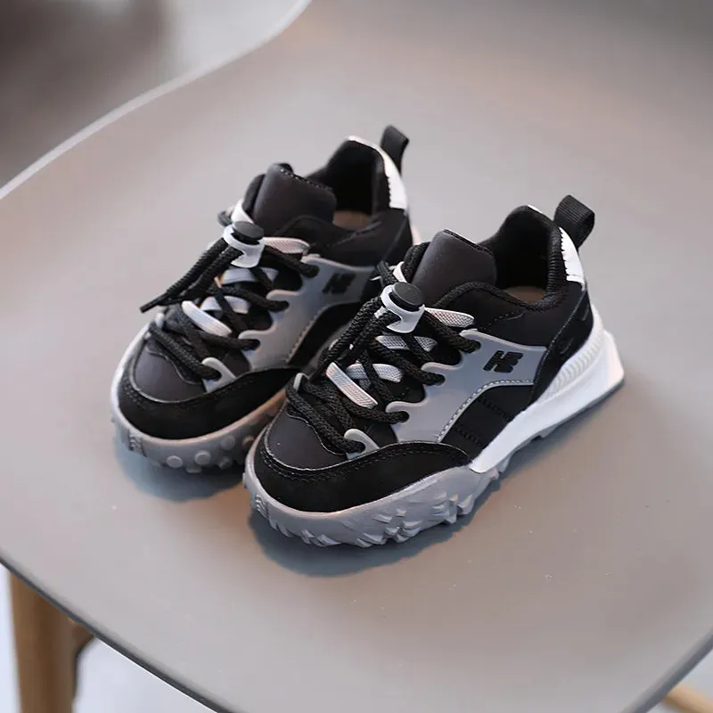 Children Spring Autumn Breathable Comfortable Running Shoes