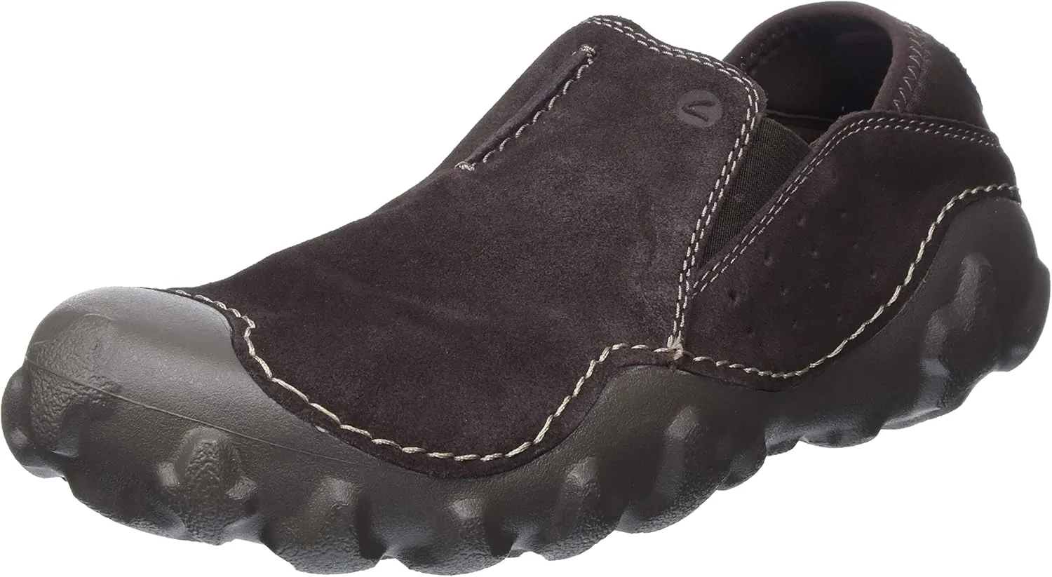 Clarks Men's Mokolite Easy Trainers, Dark Brown Suede, 13 Men