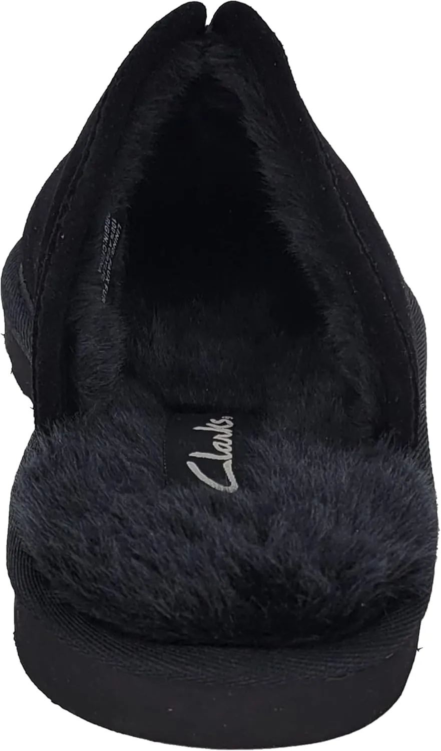 Clarks Men's, Plush Fur Scuff Slipper