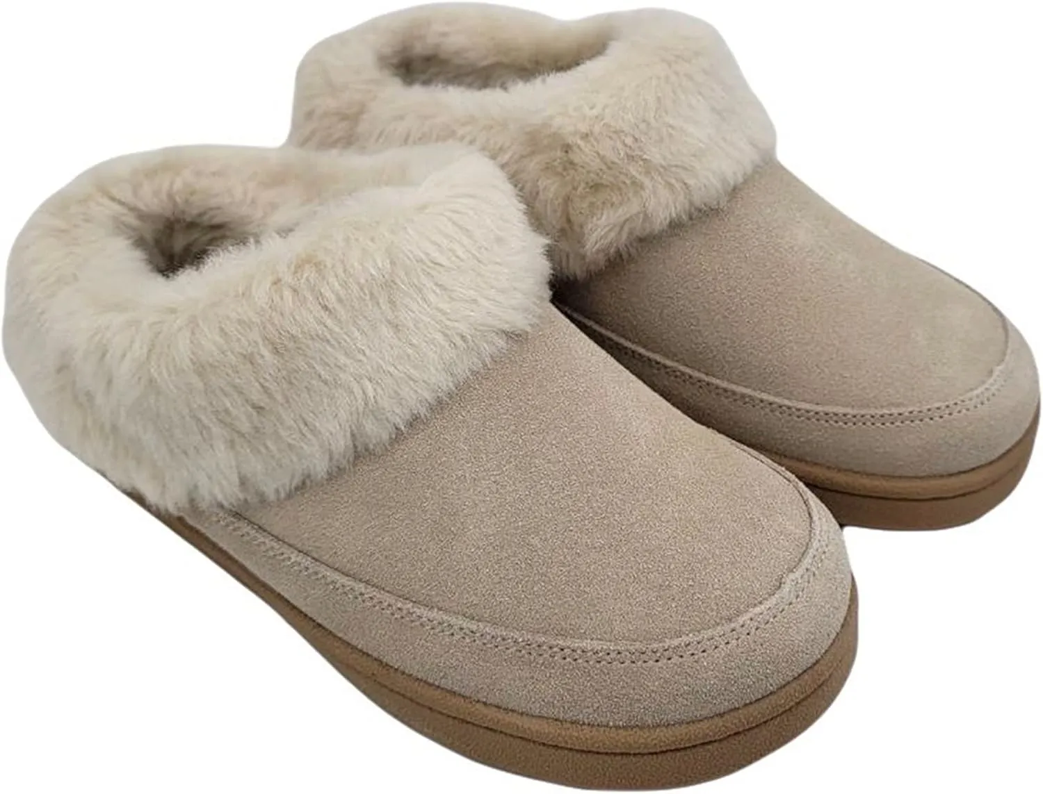 Clarks Women's, Faux Fur Lined Slipper Clog