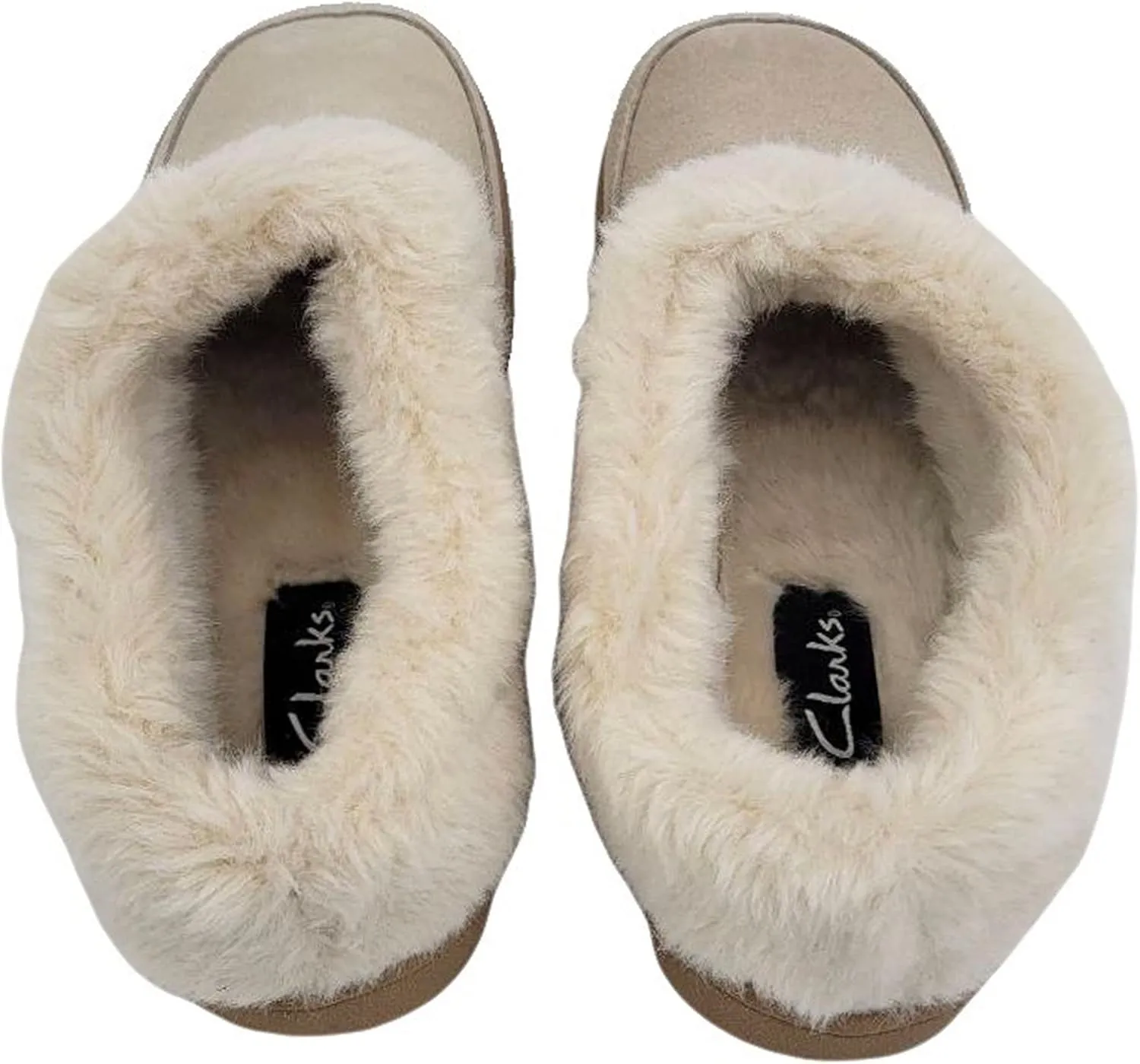 Clarks Women's, Faux Fur Lined Slipper Clog