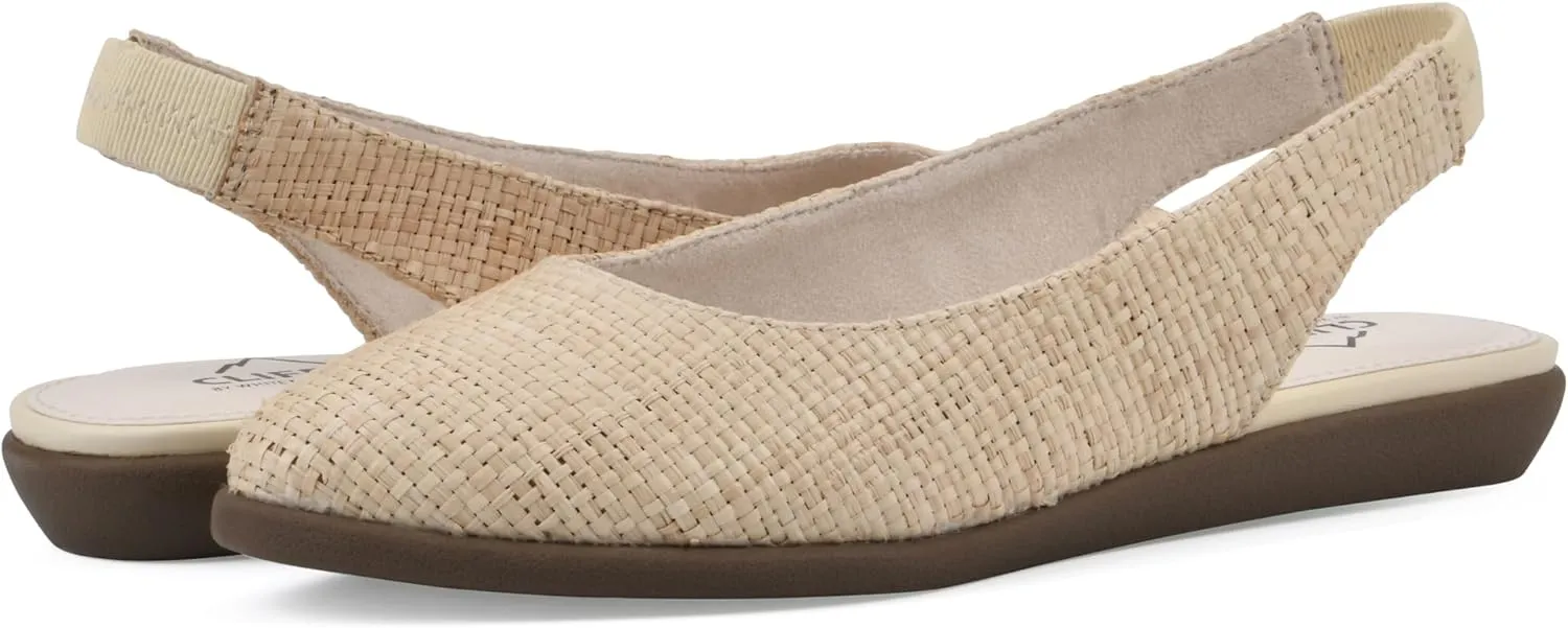 CLIFFS BY WHITE MOUNTAIN Women's Memory Slingback Loafer Flat