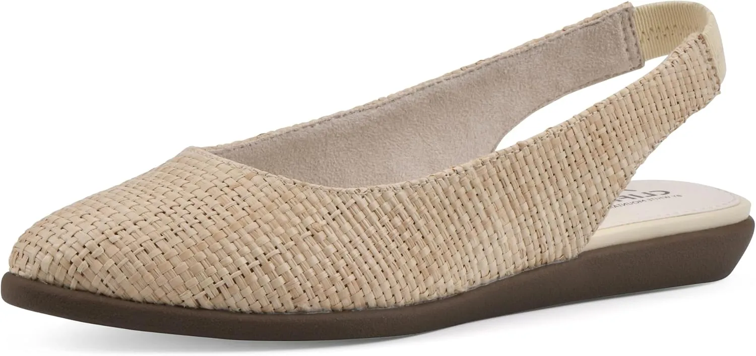 CLIFFS BY WHITE MOUNTAIN Women's Memory Slingback Loafer Flat