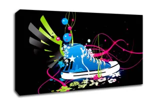 Colourful Converse Shoe