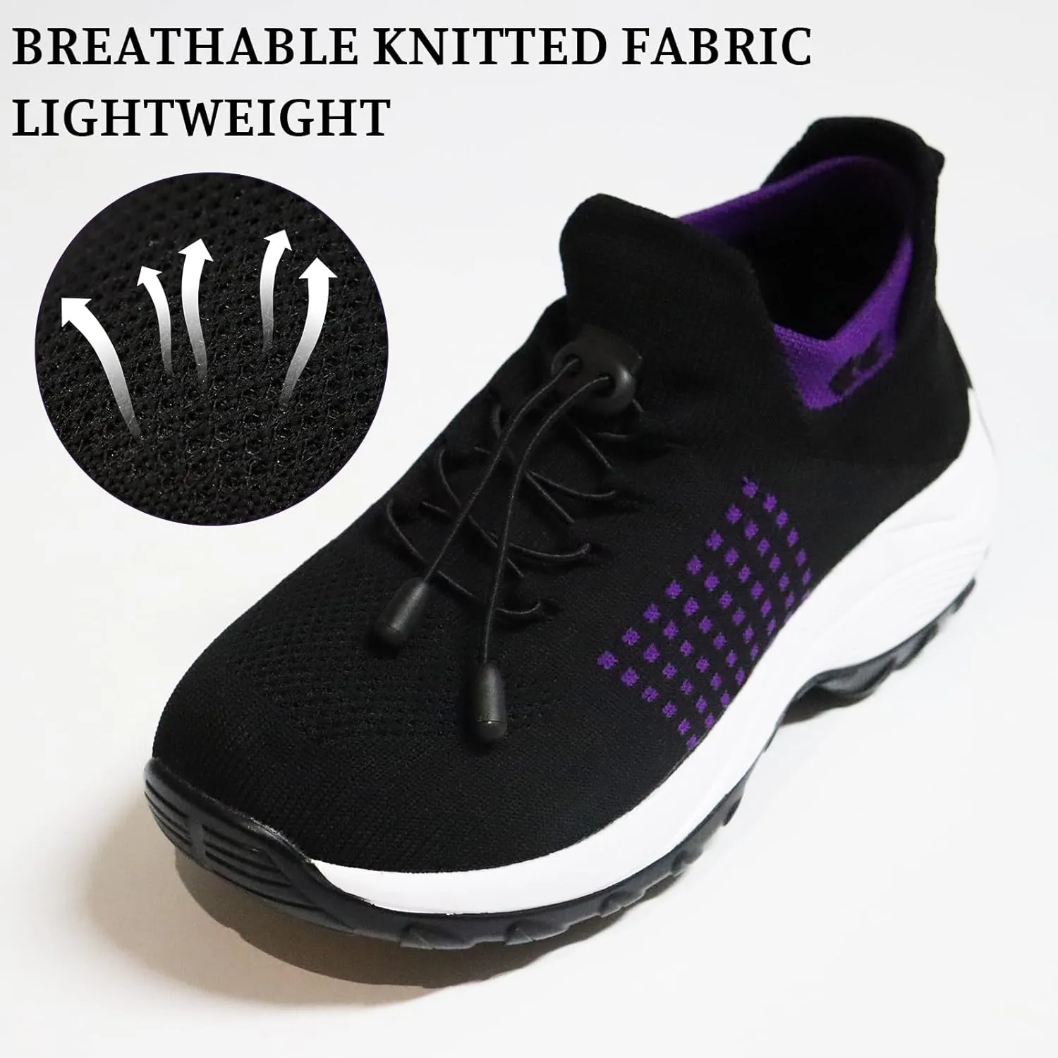 Comfort Orthowear Shoes for Women Men Orthopedic Tennis Shoe Waterproof Comfortable Walking Shoes for Women with Plantar Fasciitis Air Cushion Ortho Breathable Stretch Cushion Orthopedic Sneakers