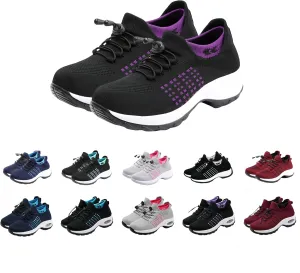 Comfort Orthowear Shoes for Women Men Orthopedic Tennis Shoe Waterproof Comfortable Walking Shoes for Women with Plantar Fasciitis Air Cushion Ortho Breathable Stretch Cushion Orthopedic Sneakers