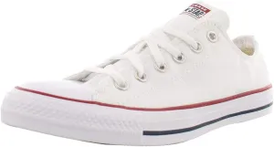 Converse Chuck Taylor All Star Ox Shoe Size 5.5 Women/3.5 Men, Color: White Canvas/White