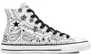 Converse Cons Unisex Chuck Taylor All Star Pro High Top White/Black/White 10 Men/Women 12