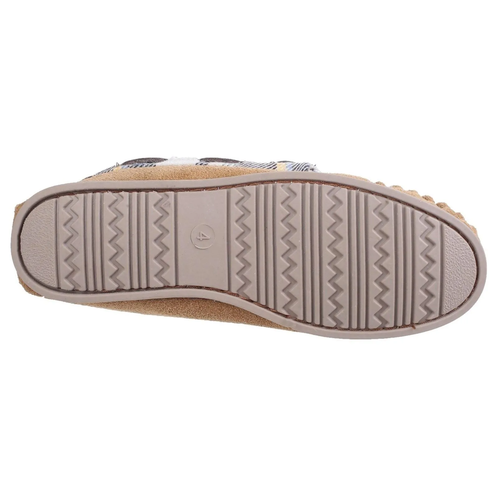 Cotswold Women's Kilkenny Moccasin Slipper in Tan