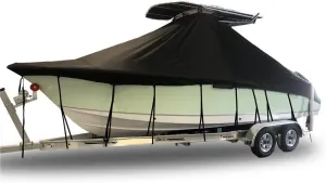 Custom Fitted 9.25oz 100% Acrylic Boat Cover Compatible for a 2022-2024 Sea Born Fx 22 Bay in Solution Dyed Canvas. Made on Demand