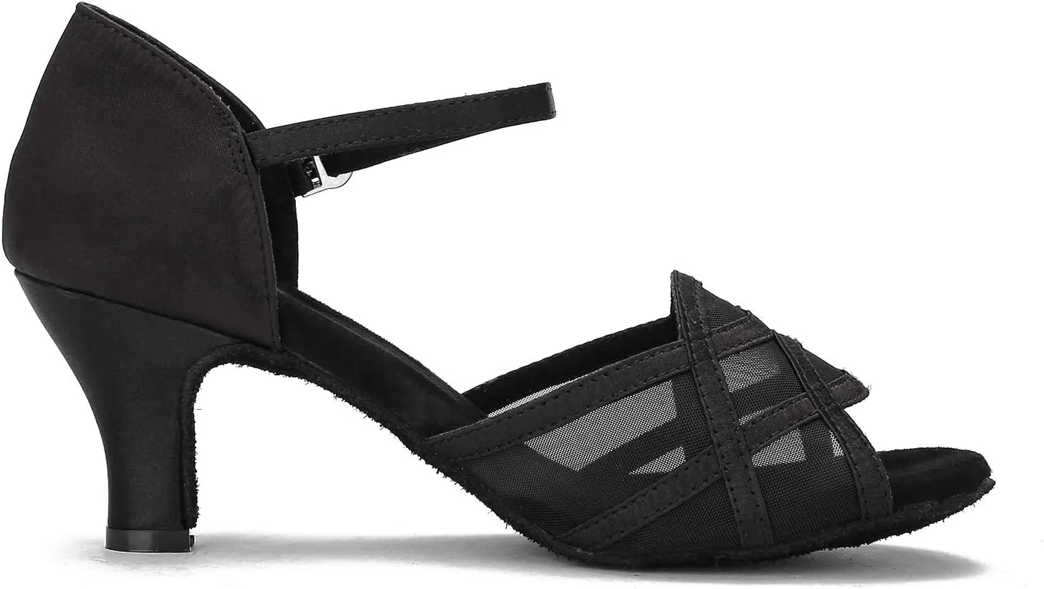 Dance Shoes Women Latin Salsa Ballroom Shoes Dancing Shoe 2.5 Inch Heel