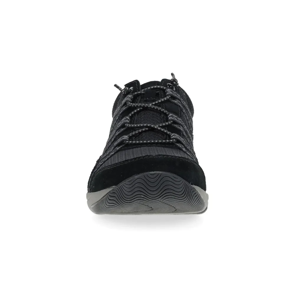 Dansko Harlyn Black/Black Suede Sneaker (Women's)