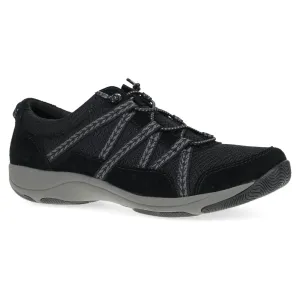 Dansko Harlyn Black/Black Suede Sneaker (Women's)