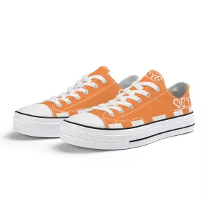 DCYG Xclusive Unisex Classic Low Top Canvas Shoes - White