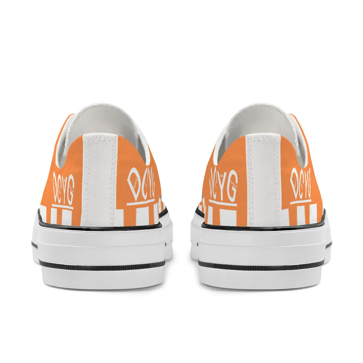 DCYG Xclusive Unisex Classic Low Top Canvas Shoes - White