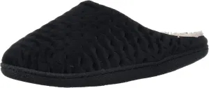 Dearfoams Women's Textured Knit CL Slipper