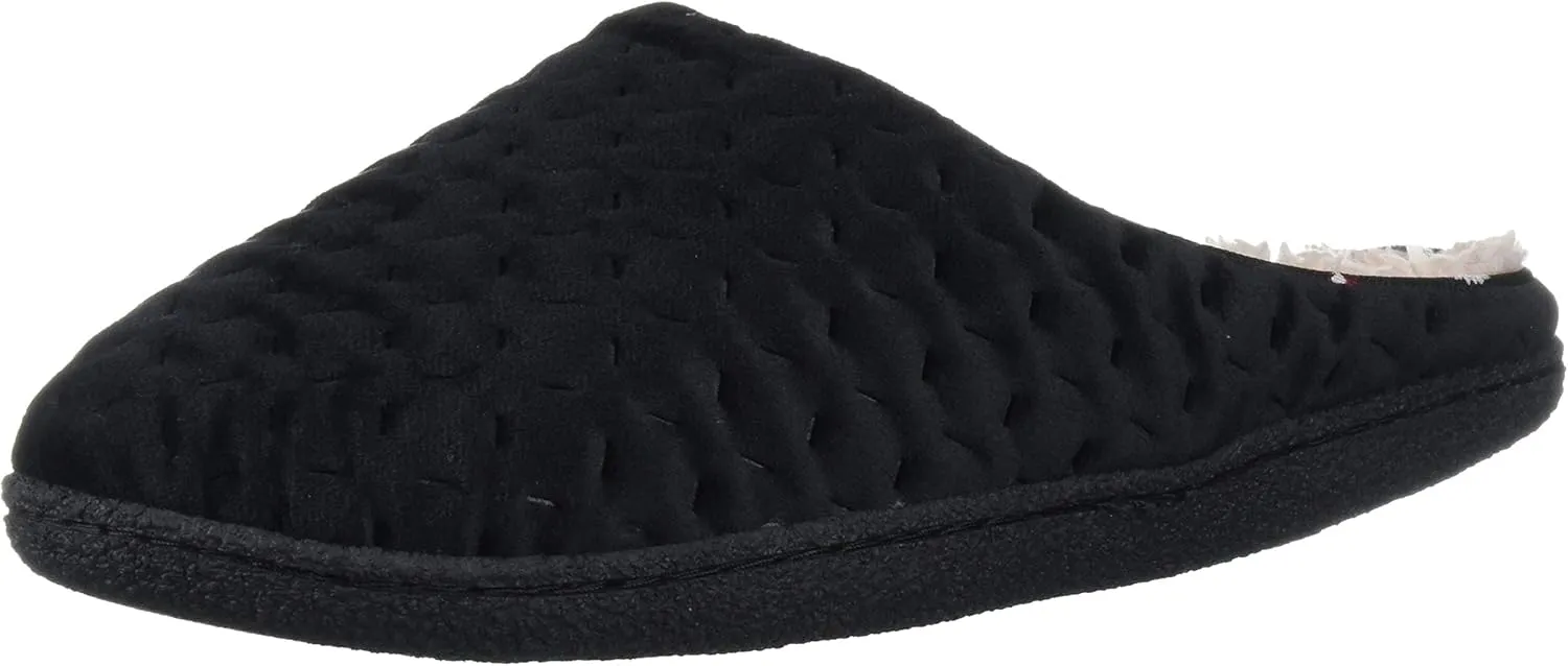 Dearfoams Women's Textured Knit CL Slipper