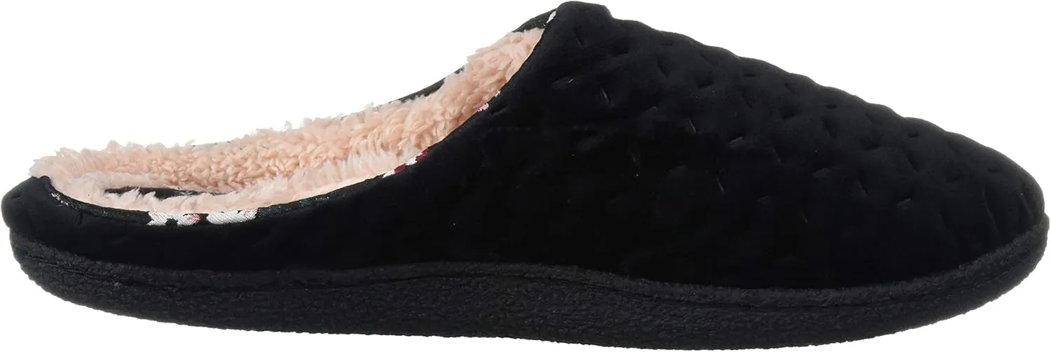 Dearfoams Women's Textured Knit CL Slipper